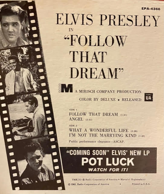 1962 ELVIS PRESLEY in the MOVIES "FOLLOW THAT DREAM" PHOTO w/ Colonel PARKER 02 